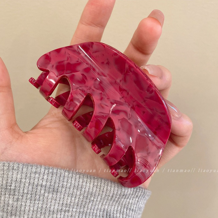 Kẹp Tóc Phong Cách Châu Âu Hàn Quốc Màu Trắng Đỏ cherries Axit Grabb Cá TíNh Cho Nữ