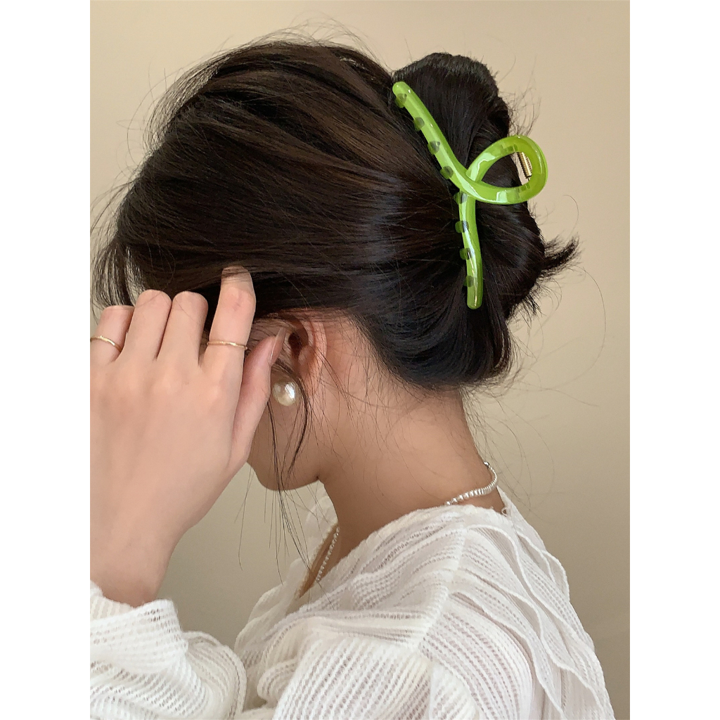Kẹp Tóc Lớn Màu Kẹo Ngọt Thời Trang Mới 2023 Dành Cho Bạn Nữ