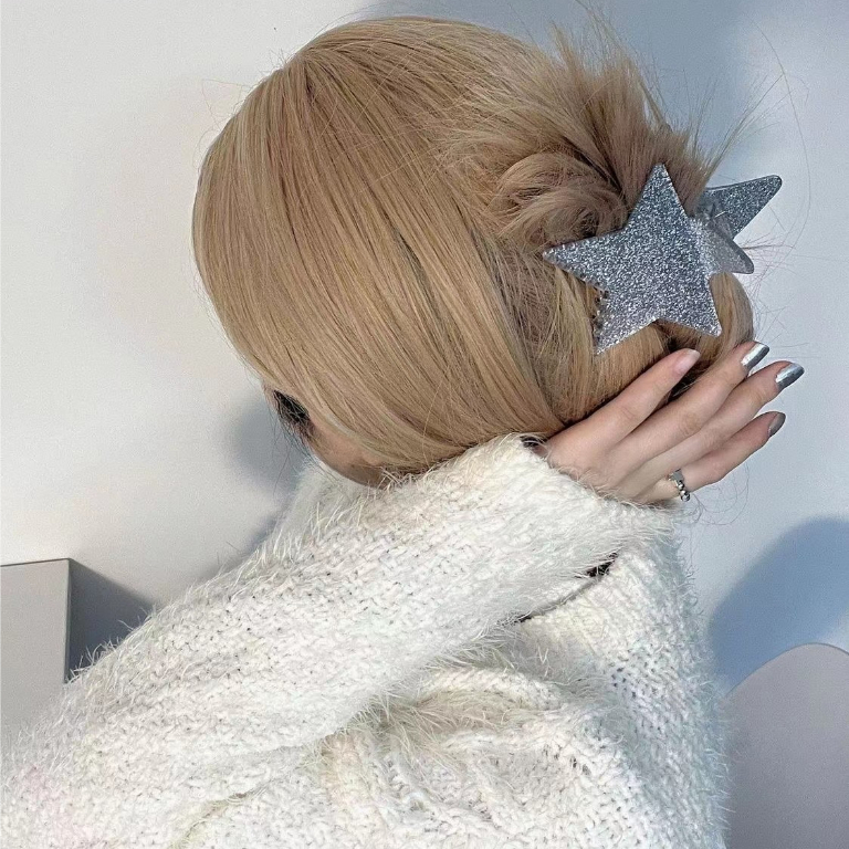 Kẹp Tóc Hình Ngôi Sao Năm Cánh Màu Sắc Thời Trang Hàn Quốc 2023 Dành Cho Bạn Nữ