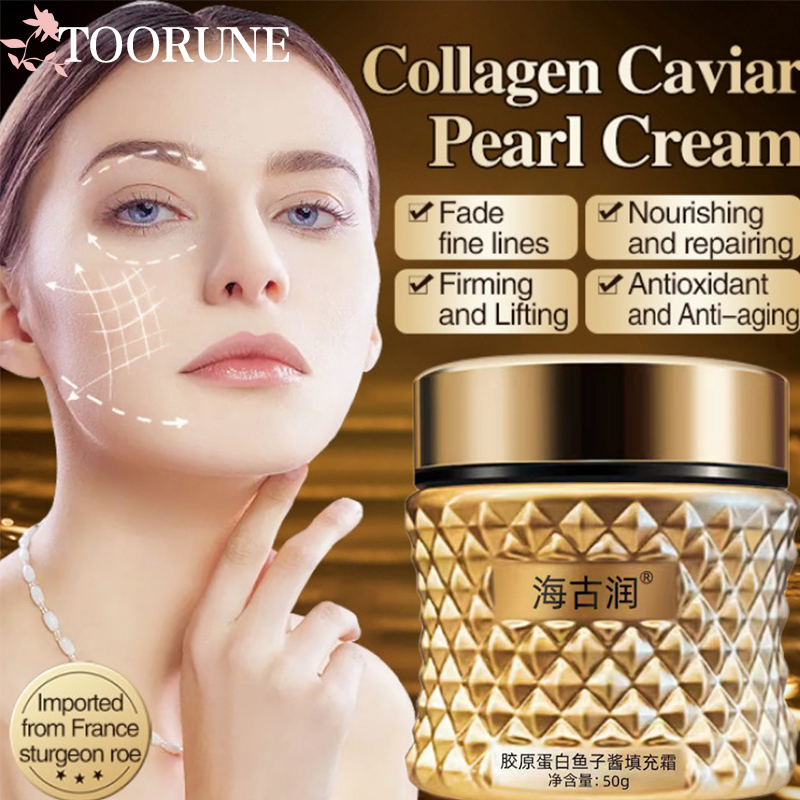 Kem Ngọc Trai Caviar Collagen Sửa Chữa Làm Săn Chắc Pha loãng Nhũ tương Dưỡng ẩm Chống Nhăn