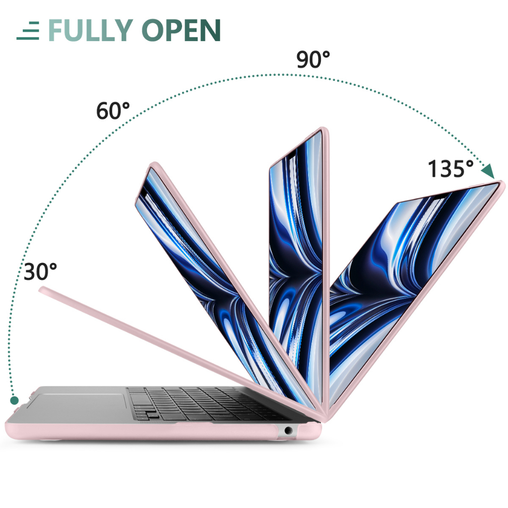 Ốp Điện Thoại 4 Trong 1 Cho MacBook Pro13 14 16inch Air M2 M1 A2681 A2337 A2338 A2779 Air13 A2179 A1932 A1466 A1708 A1706 A2159 A1989 A2289 A2251