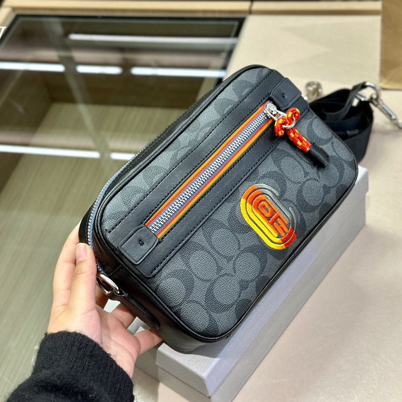 Túi Da Đeo Chéo Coac Thời Trang Dành Cho Nam Và Nữ