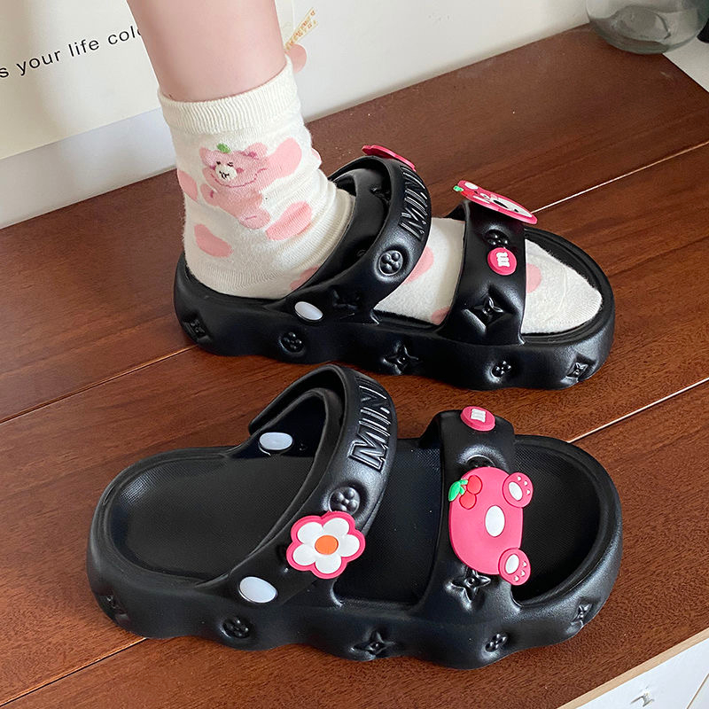 JUSLIN dép dép nữ dép bánh mì nữ dép bánh mì nữ 2023 NEW 060501