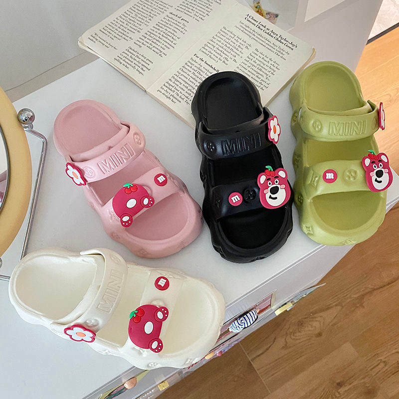 JUSLIN dép dép nữ dép bánh mì nữ dép bánh mì nữ 2023 NEW 060501