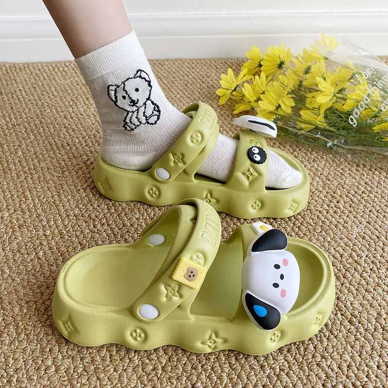 JUSLIN dép dép nữ dép bánh mì nữ dép bánh mì nữ 2023 NEW 060503