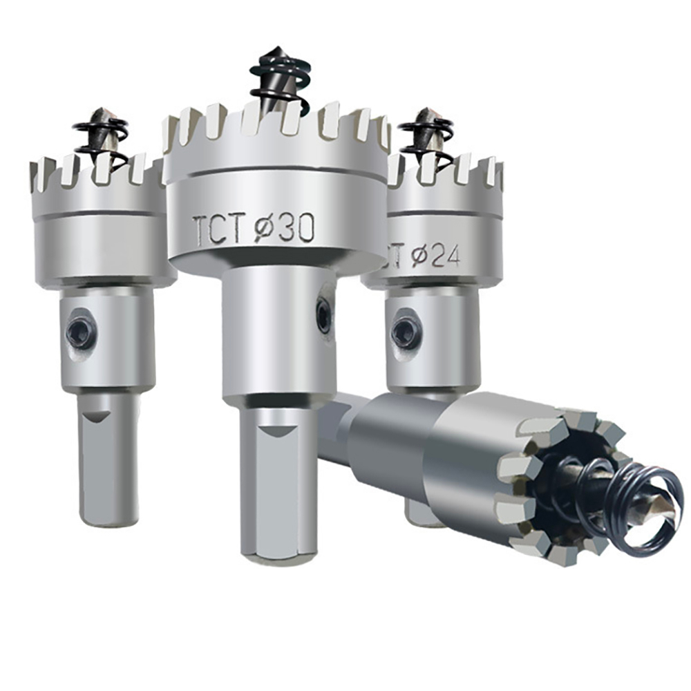 BERT🇻🇳｜Mũi khoét sắt khoan lỗ tròn inox gỗ sắt cao cấp đầu hợp kim Mũi Khoan Khoét Nhôm /Sắt/Thép/Hợp Kim