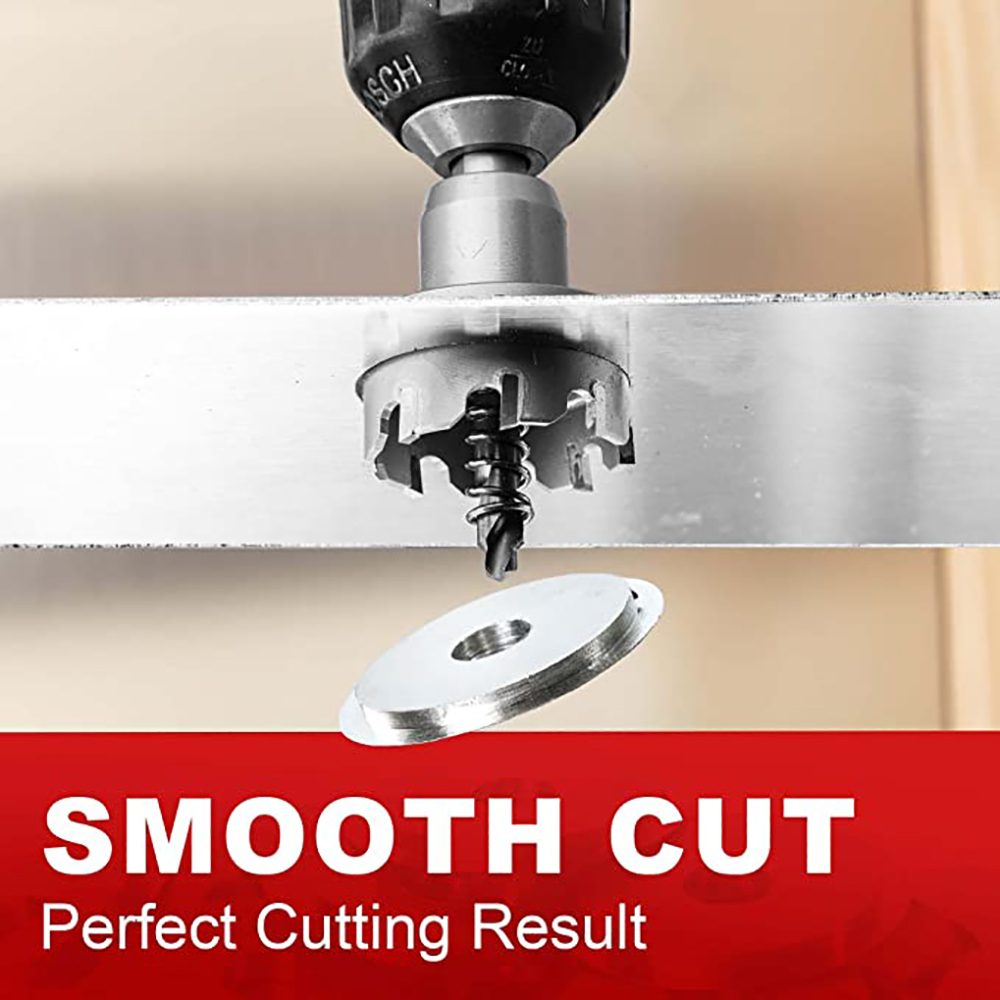 BERT🇻🇳｜Mũi khoét sắt khoan lỗ tròn inox gỗ sắt cao cấp đầu hợp kim Mũi Khoan Khoét Nhôm /Sắt/Thép/Hợp Kim