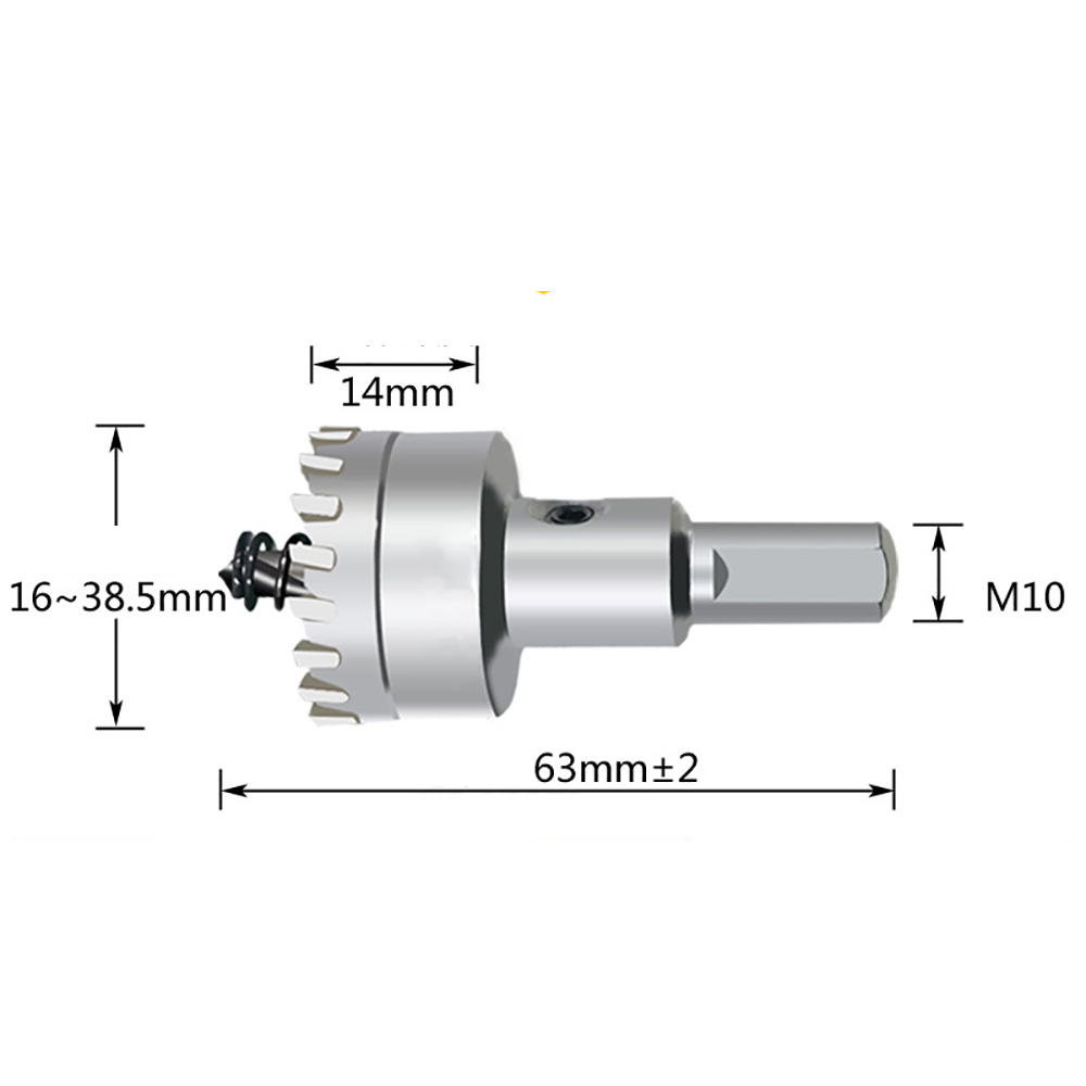 BERT🇻🇳｜Mũi khoét sắt khoan lỗ tròn inox gỗ sắt cao cấp đầu hợp kim Mũi Khoan Khoét Nhôm /Sắt/Thép/Hợp Kim