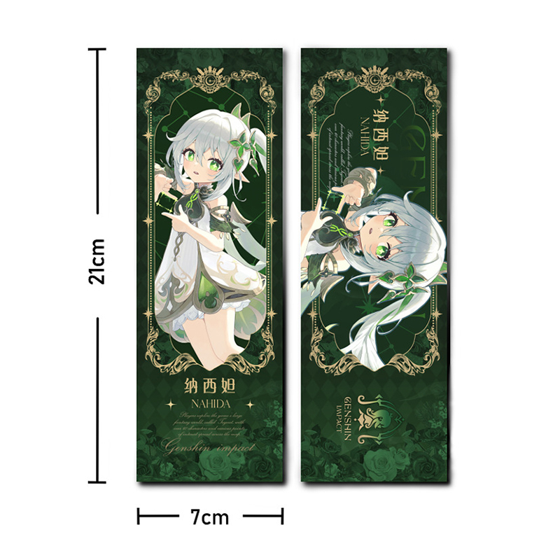 Thẻ Đánh Dấu Trang Sách Hai Mặt Bằng laser