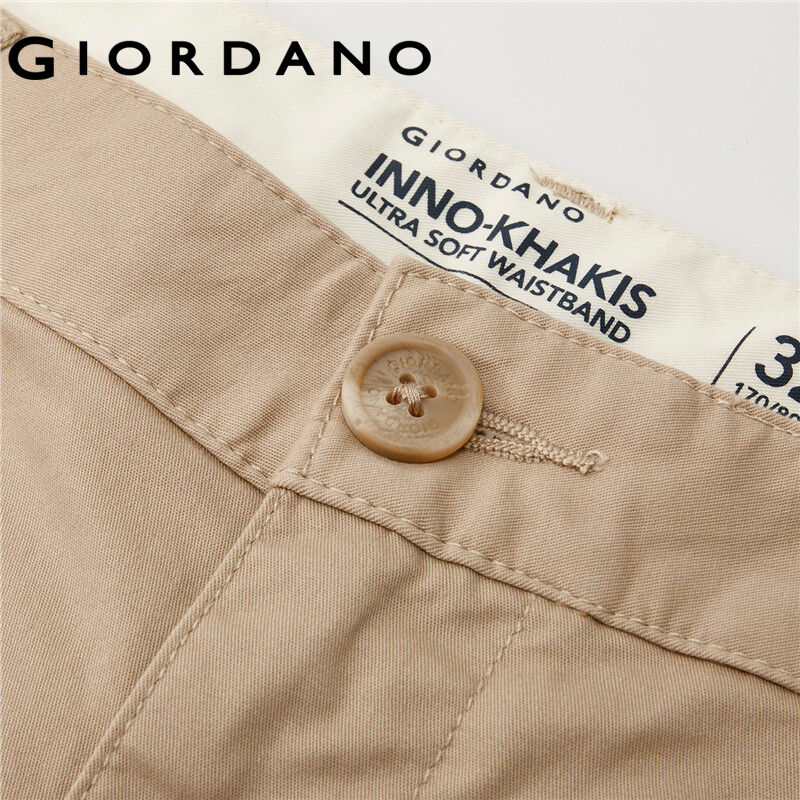 Quần dài ôm dáng Giordano 01119007 thiết kế đơn giản trẻ trung cho nam