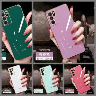 ốp lưng OPPO A17 A17K A53 A78 5G A54 A74 5G A76 A96 A92 A52 A77S A55 4G A57 5G 2022 A77 5G A57 4G 2022 A33 A55 5G A55S A53S ốp lưng Cao cấp thoải mái thẳng cạnh mạ chống rơi điện thoại trường hợp（B）