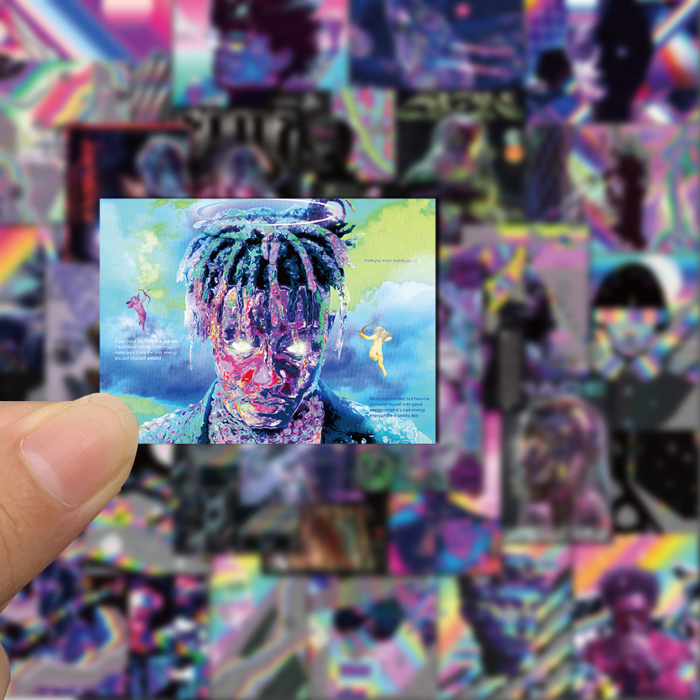 Set 52 Miếng Dán Trang Trí Máy Tính / Điện Thoại Chống Nước Sáng Tạo Nghệ Thuật