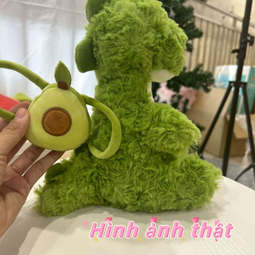 🌟23/35/45cm🌟Gấu bông khủng long thú nhồi bông khủng long khủng long nhồi bông có con trái bơ dễ thương êm mịn