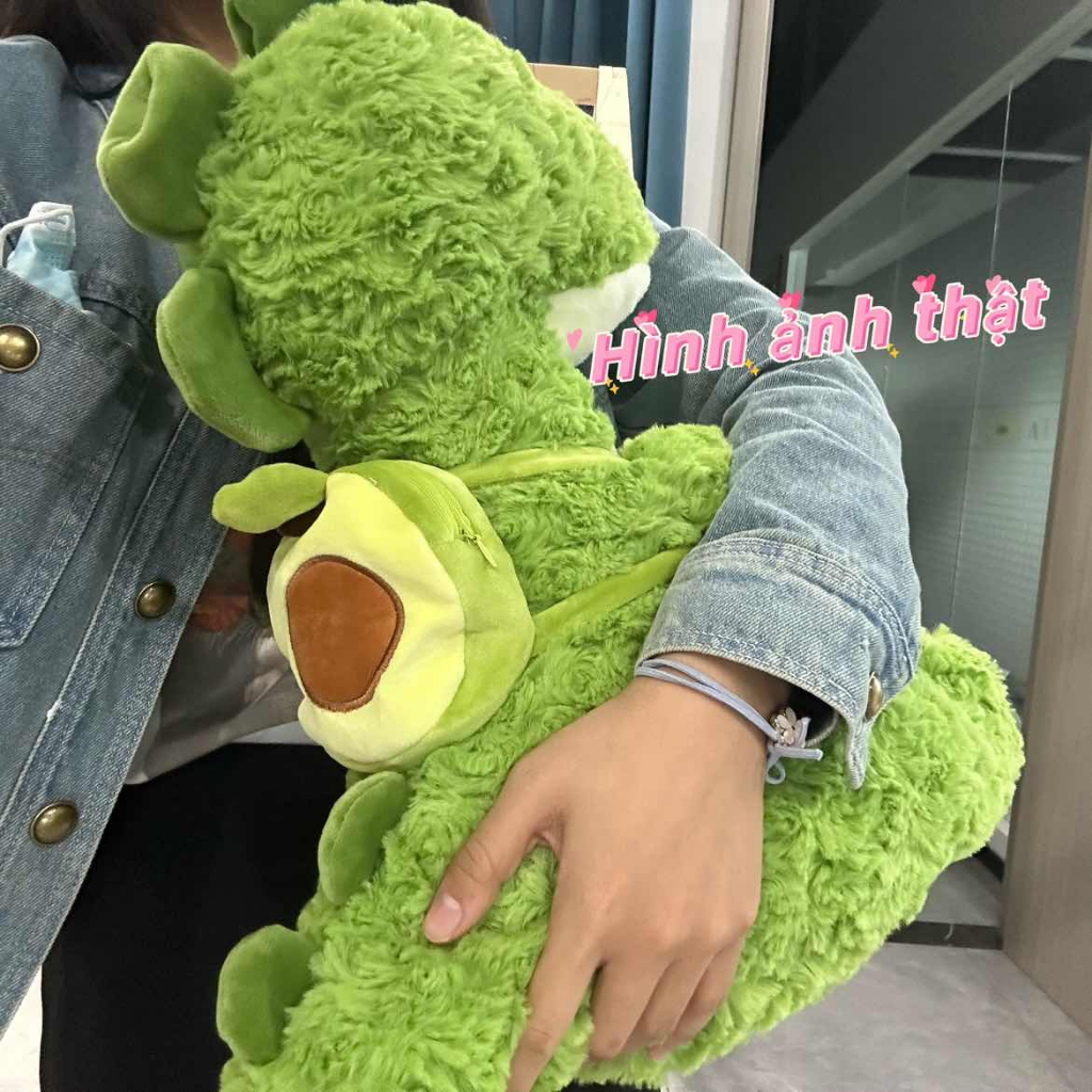 🌟23/35/45cm🌟Gấu bông khủng long thú nhồi bông khủng long khủng long nhồi bông có con trái bơ dễ thương êm mịn