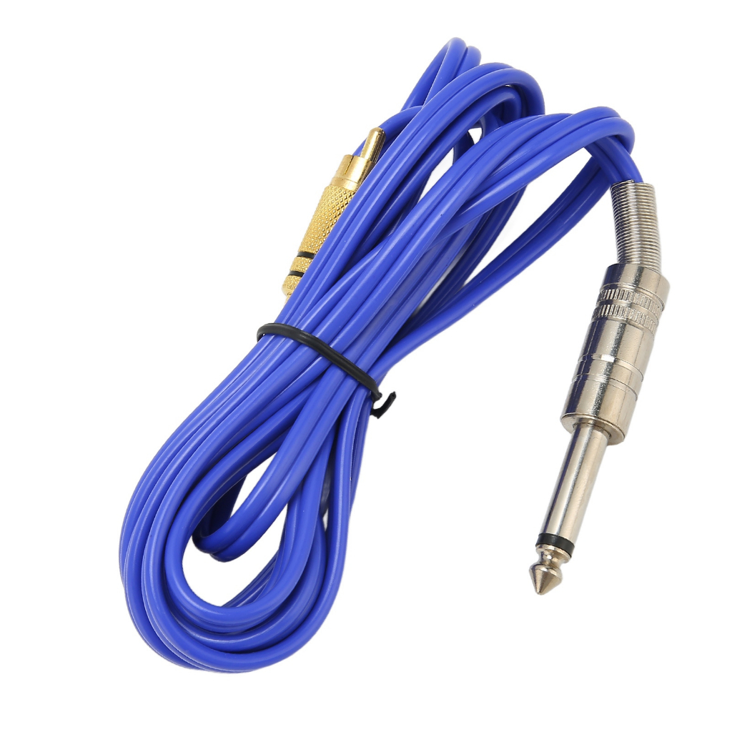 RCA Hình Xăm Kẹp Cáp Chuyên Nghiệp Mềm Dẻo Silicone Máy Dây Móc Cho Phụ Kiện