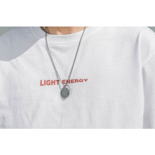 Áo Thun Tay Ngắn Cổ Tròn In Chữ Đơn Giản Phong Cách Retro Nhật Bản Cho Nam