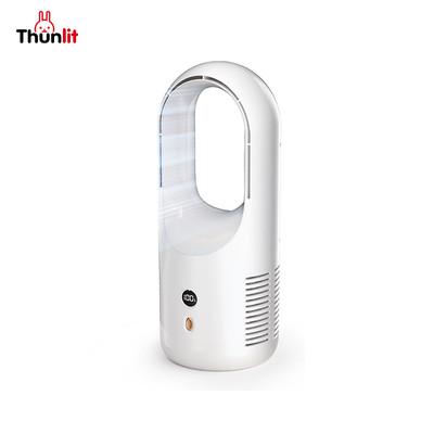 Quạt điện không cánh Thunlit USB 2000mAh êm ái gió mạnh dành cho gia đình hoặc văn phòng