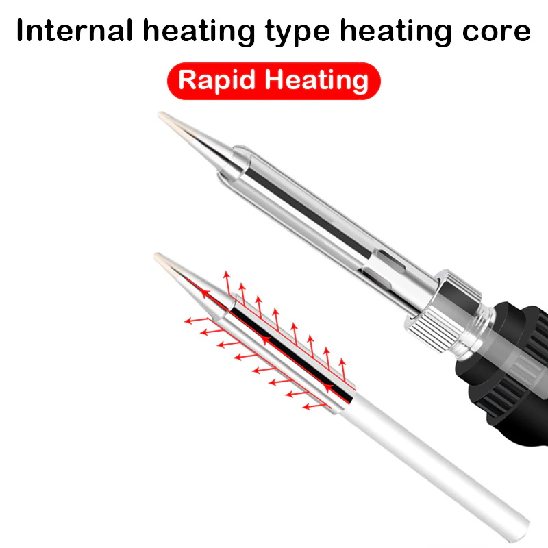 60W 110V/220V Mẹo làm nóng bên ngoài Hàn điện hàn sắt Mẹo hàn bút chì
