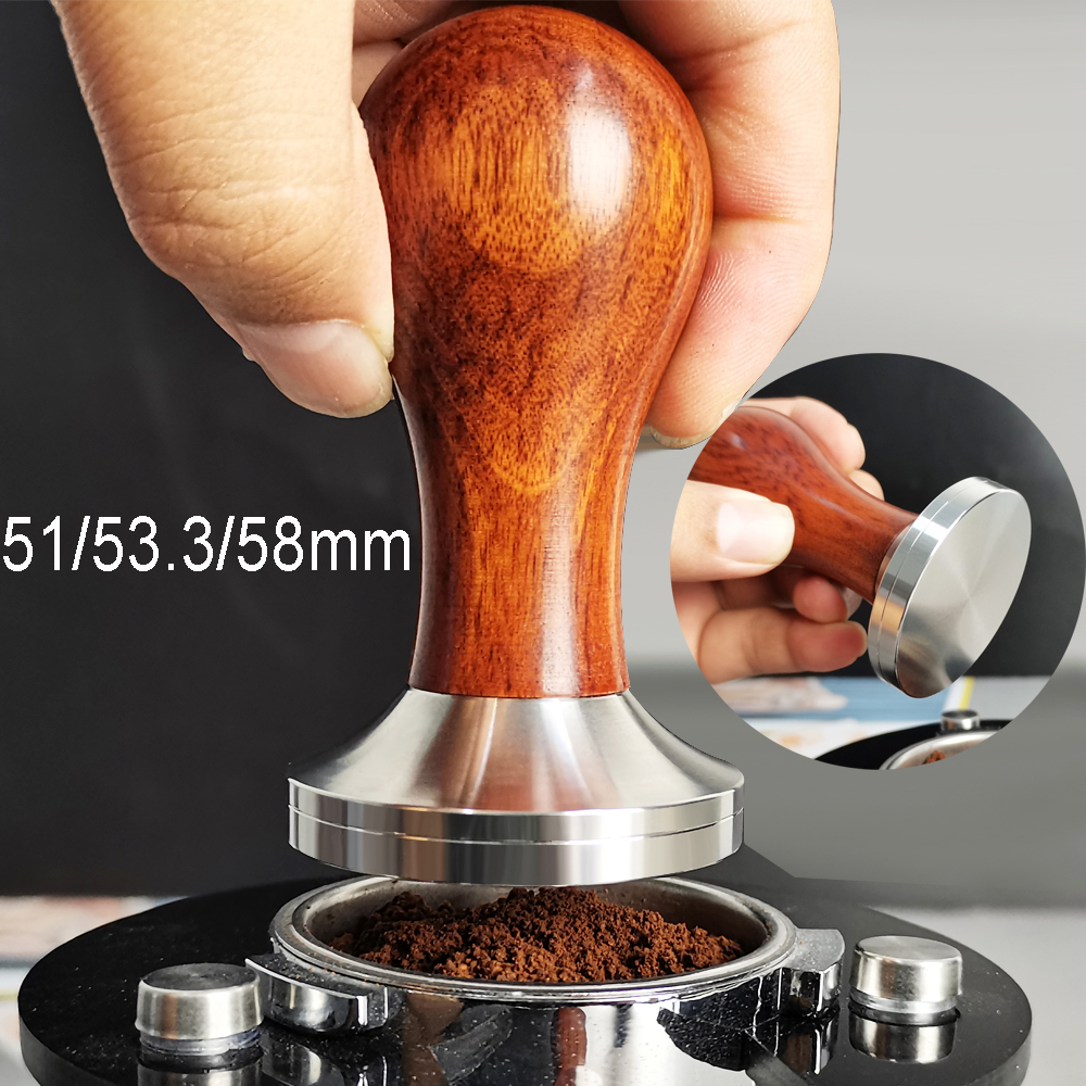 Máy Pha Cà Phê Espresso 51 / 53.3 / 58mm Tay Cầm Bằng Gỗ 51 / 54 / 58mm