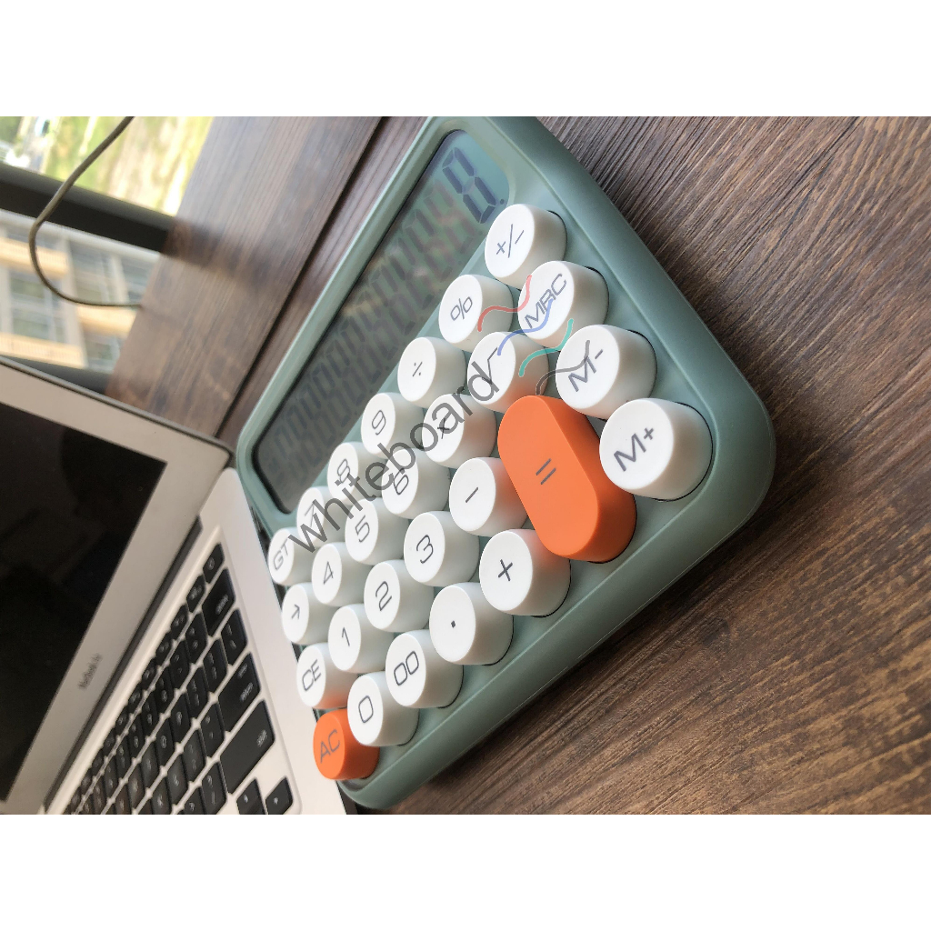 Máy tính  Pin miễn phí  Bàn Phím Máy Tính Linh Hoạt 12-bit Có Độ Chính Xác Cao Cho Học Sinh / Văn Phòng CASIO