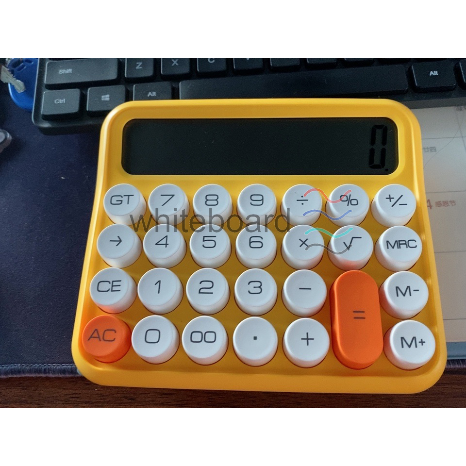 Máy tính  Pin miễn phí  Bàn Phím Máy Tính Linh Hoạt 12-bit Có Độ Chính Xác Cao Cho Học Sinh / Văn Phòng CASIO