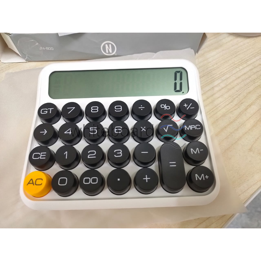 Máy tính  Pin miễn phí  Bàn Phím Máy Tính Linh Hoạt 12-bit Có Độ Chính Xác Cao Cho Học Sinh / Văn Phòng CASIO