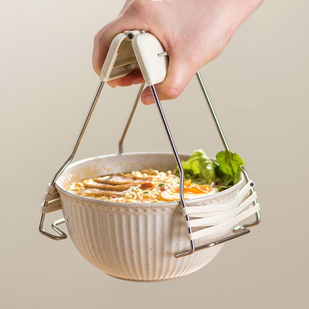 Best cook Kẹp giữ bát đĩa nhà bếp bằng thép không gỉ Đĩa nóng nâng lên chống bỏng dải silicon cmman13.vn