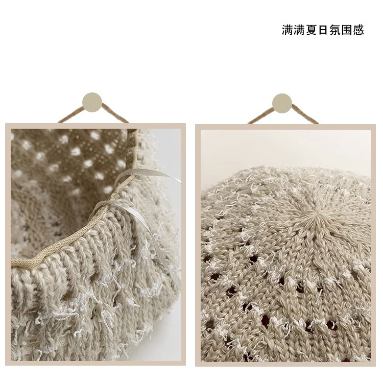 Mũ Beret Thoáng Khí Phong Cách Hàn Quốc Thời Trang Cho Nữ