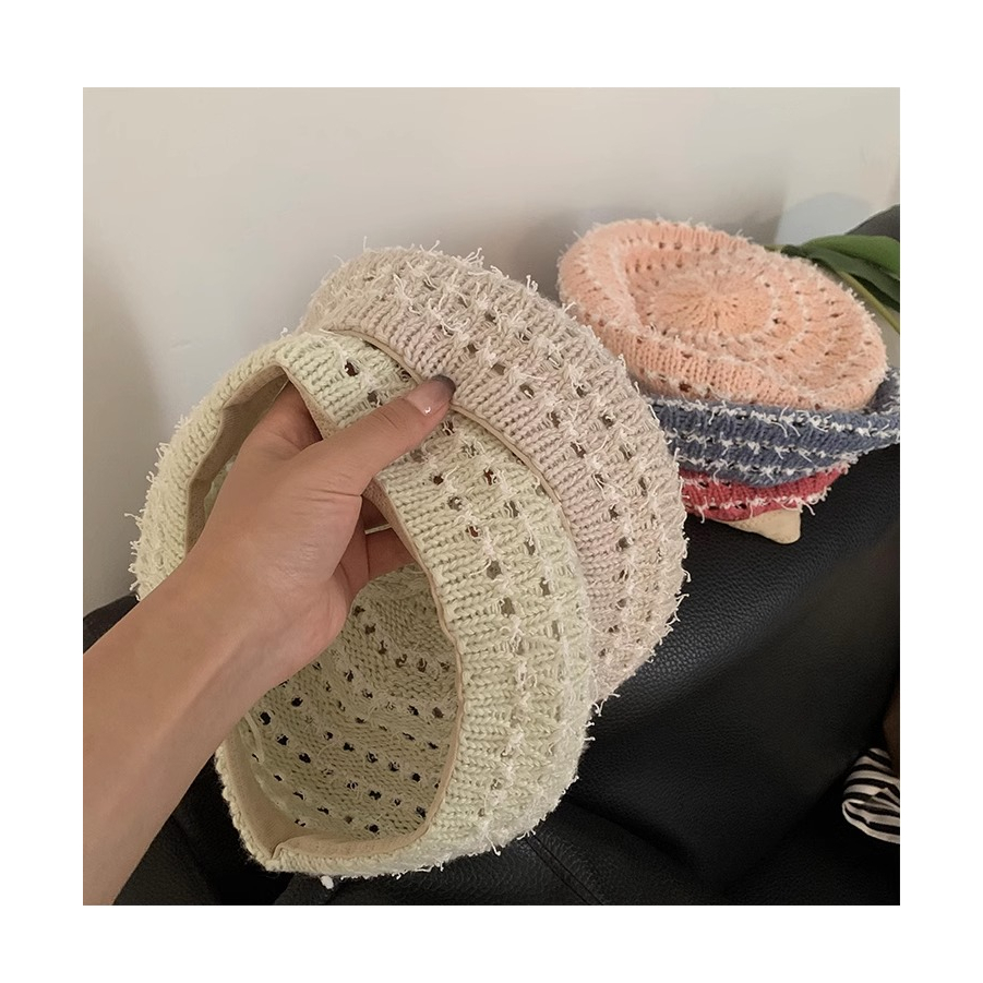 Mũ Beret Thoáng Khí Phong Cách Hàn Quốc Thời Trang Cho Nữ