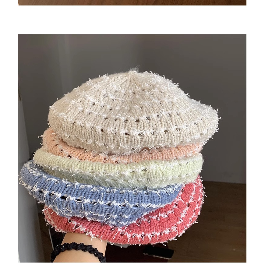 Mũ Beret Thoáng Khí Phong Cách Hàn Quốc Thời Trang Cho Nữ