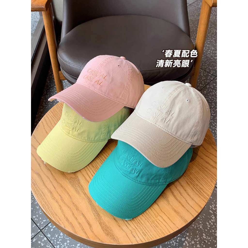 Mũ Rộng Vành Mềm Mại Màu Trơn Thêu Họa Tiết Thời Trang Cho Nam Nữ