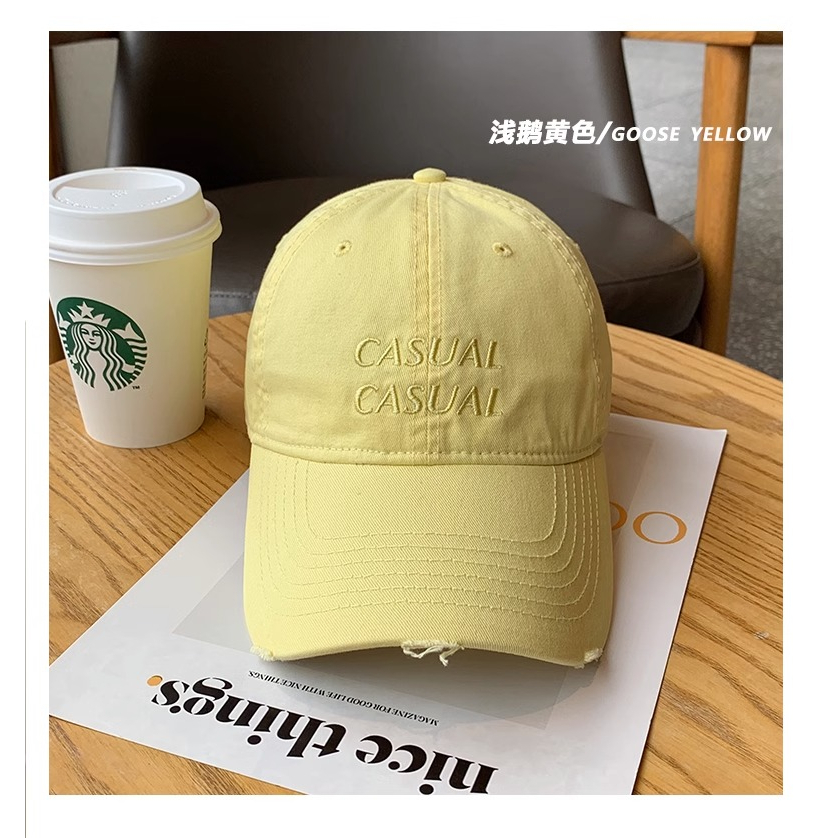 Mũ Rộng Vành Mềm Mại Màu Trơn Thêu Họa Tiết Thời Trang Cho Nam Nữ