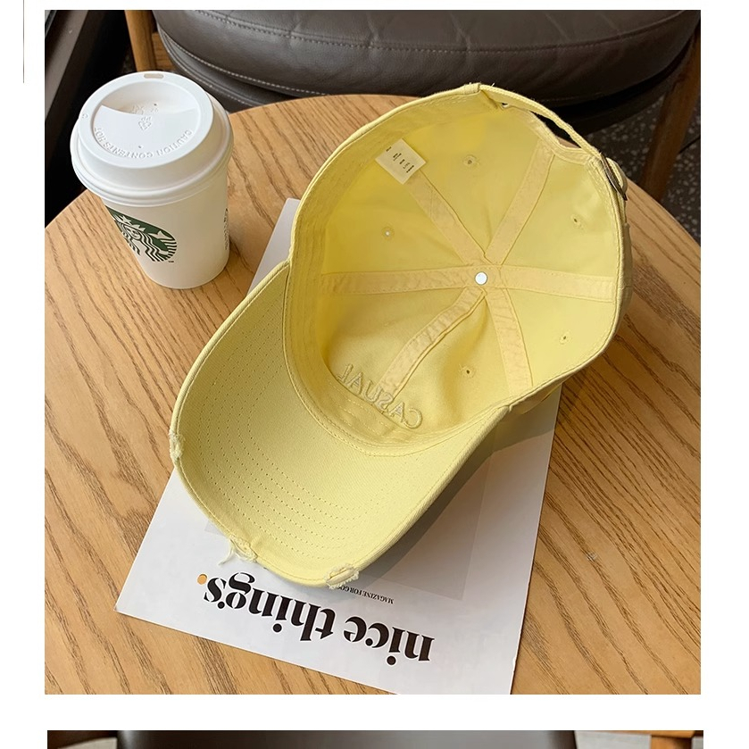 Mũ Rộng Vành Mềm Mại Màu Trơn Thêu Họa Tiết Thời Trang Cho Nam Nữ