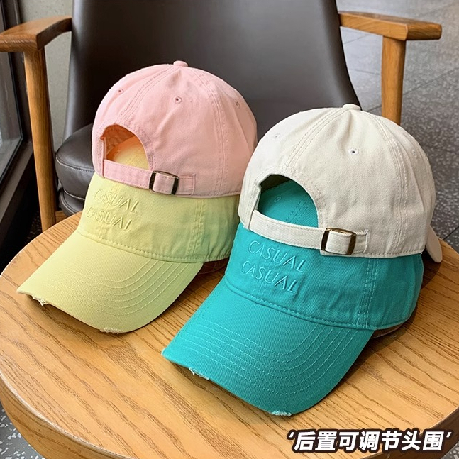 Mũ Rộng Vành Mềm Mại Màu Trơn Thêu Họa Tiết Thời Trang Cho Nam Nữ