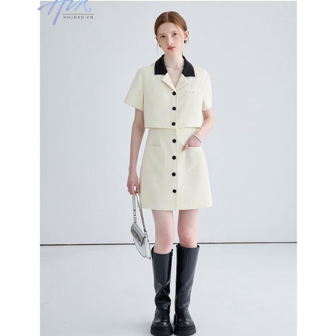 Đầm Giả Hai Mảnh Cao Cấp Dáng Ôm Phong Cách Thời Trang Mùa Hè 2023 Mới