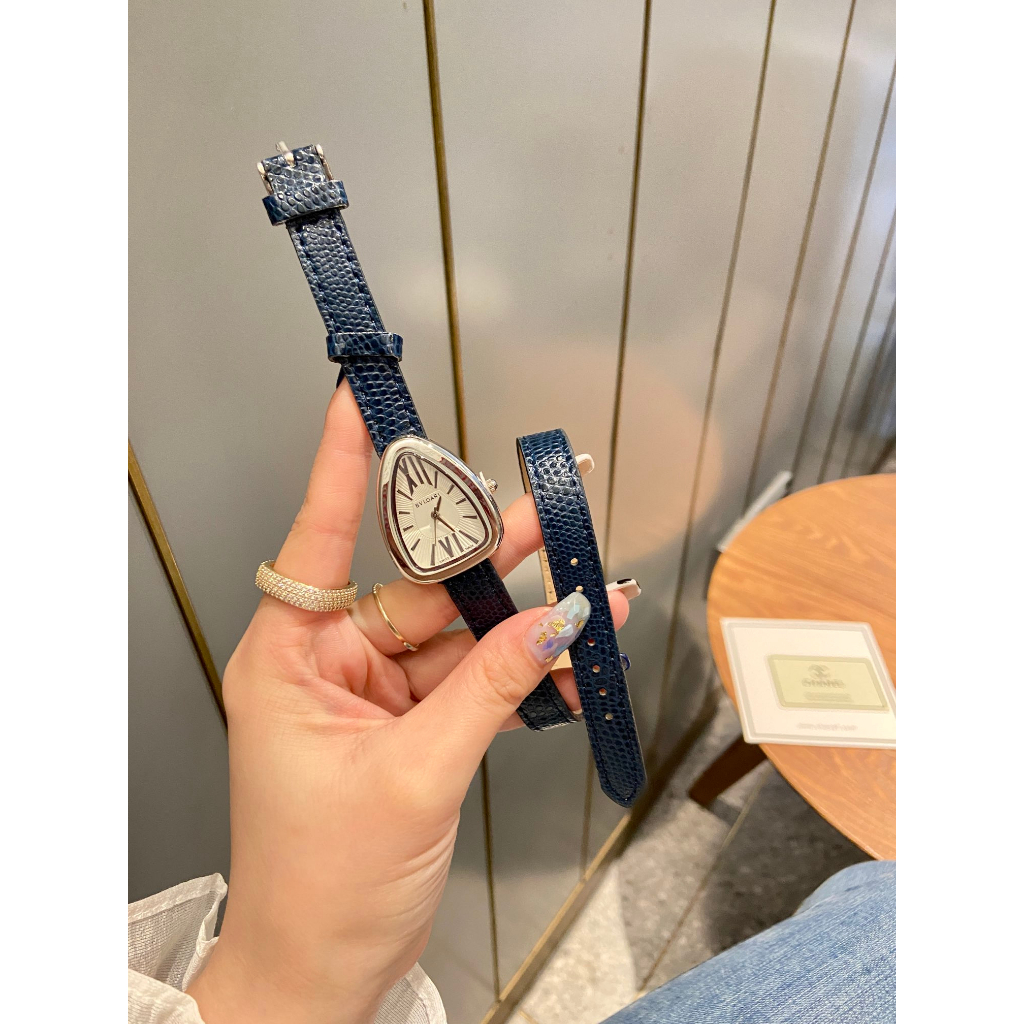 Đồng Hồ Bvl Máy Quartz Hai Vòng Tròn