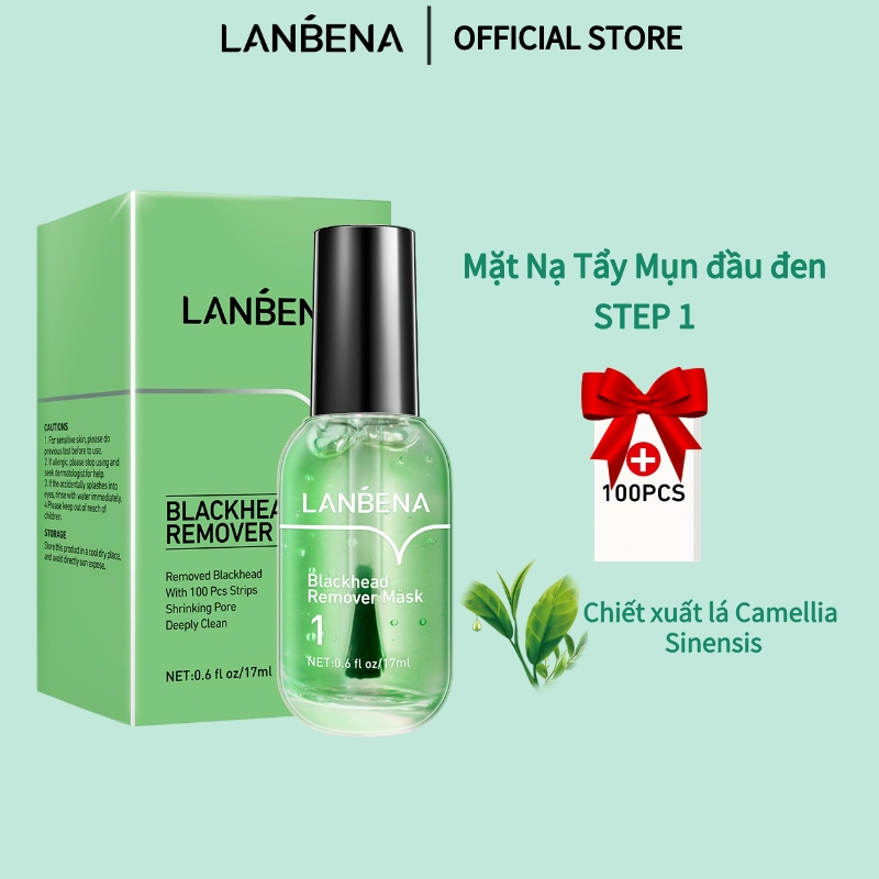 Tinh chất LANBENA hỗ trợ cải thiện tình trạng mụn đầu đen cao cấp 17ml