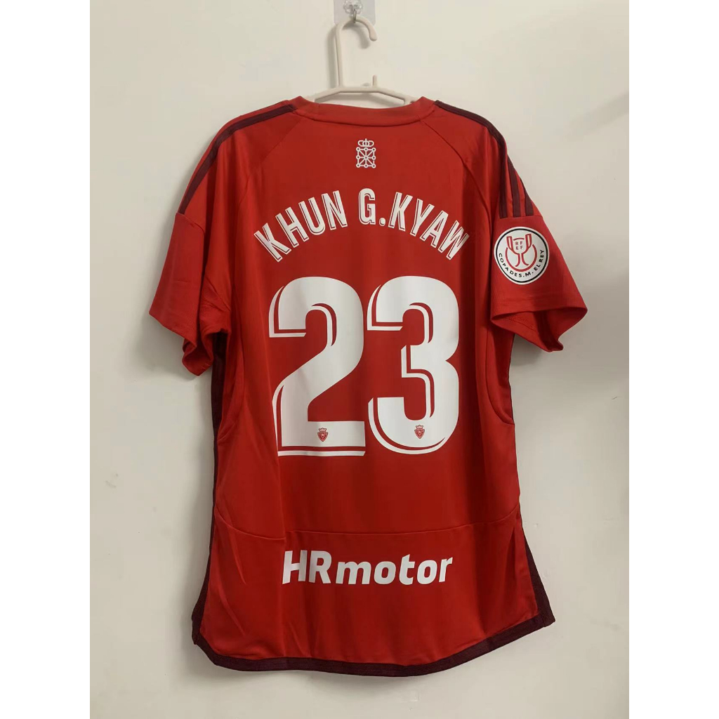 Áo Thun Bóng Đá Osasuna 23 / 24 Size S-2XL