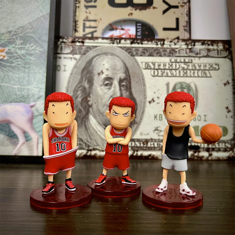 Set 11 Mô Hình Nhân Vật Hoạt Hình Slamdunk Sakuragi Hanamichi