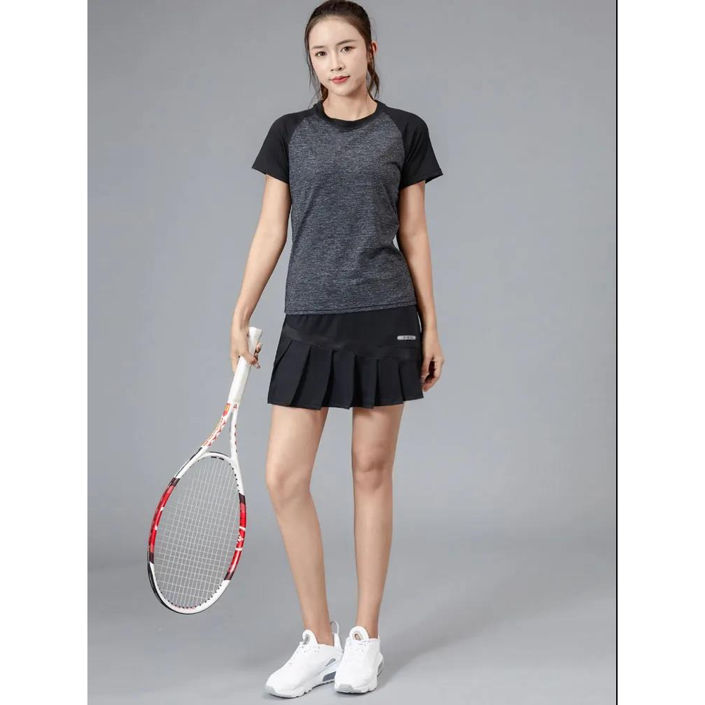Chân Váy Ngắn Xếp Ly Thoải Mái Thoáng Khí Cho Nữ Chạy Marathon / Cầu Lông / Tennis