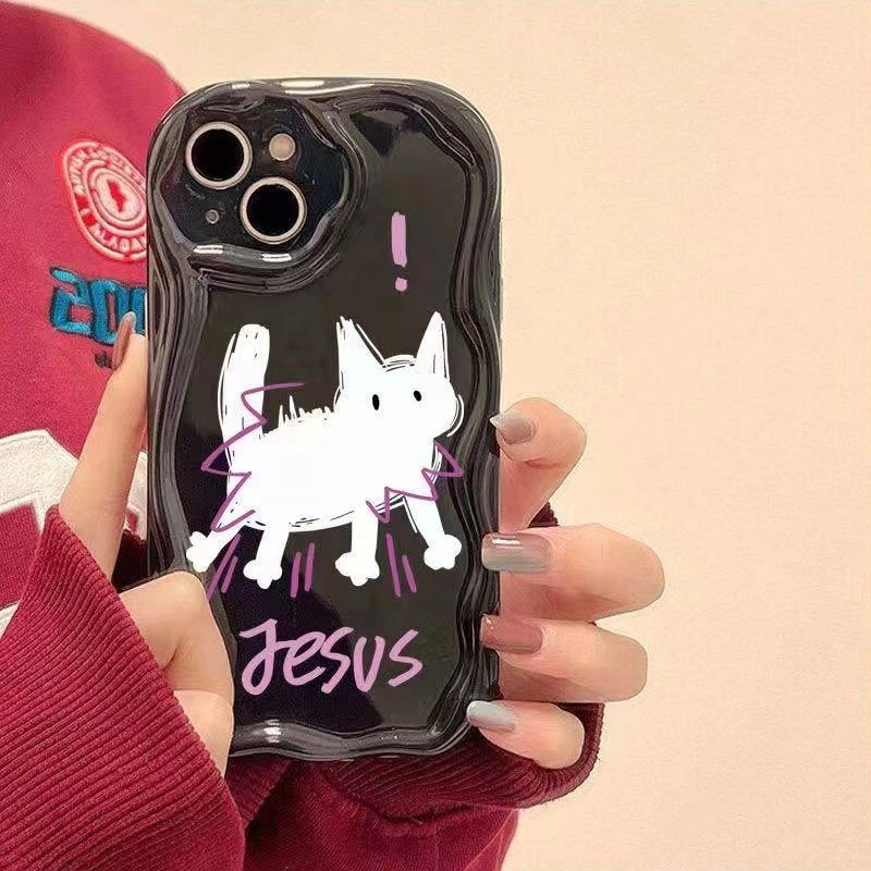 Ốp Điện Thoại Chống Rơi Hình Mèo kitty Cho iPhone 11 12Pro 13 14Promax X XR XS Max 12 / 13mini 14plus 6s 7 / 8 / SE 6P 8Plus