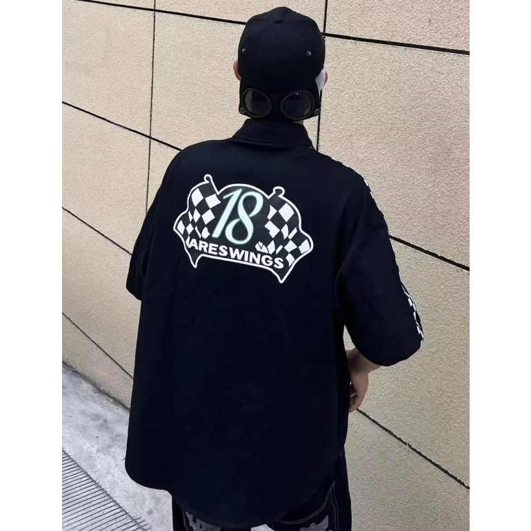 Áo Thun Tay Ngắn Dáng Rộng Phong Cách Âu Mỹ Thời Trang Mùa Hè Cho Nam