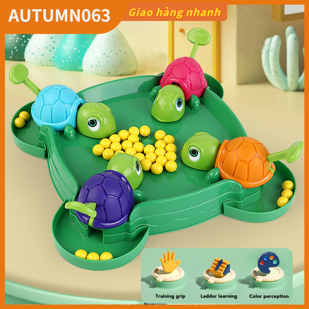 Đồ chơi rùa ăn bi, kẹo và đậu Món đồ chơi thú vị cho cả gia đình Trò chơi hội đồng quản trị Autumn063