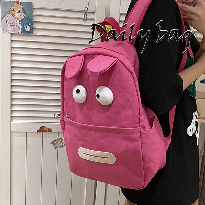 Daily Balo Nữ túi sách nữ Đáng Yêu Búp bê hoạt hình 2023 NEW L25S01X