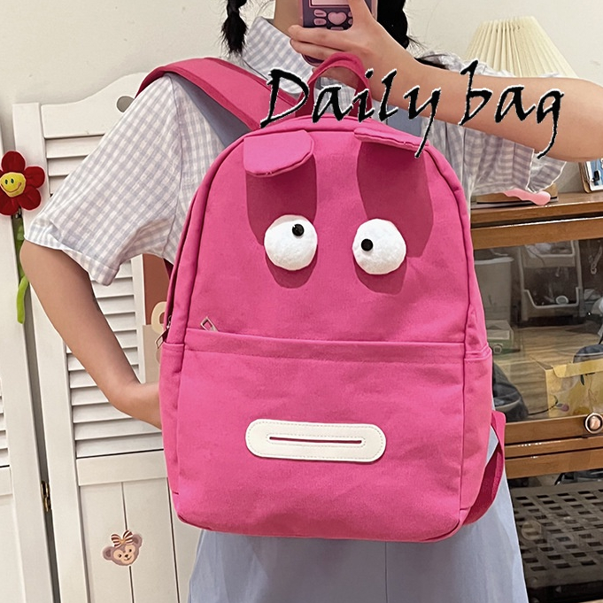 Daily Balo Nữ túi sách nữ Đáng Yêu Búp bê hoạt hình 2023 NEW L25S01X