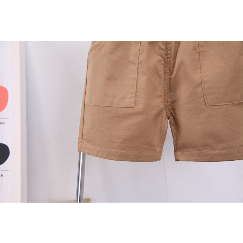 Set Áo Thun Polo + Quần Short Thời Trang Dễ Thương Cho Bé Trai 1-5 Tuổi