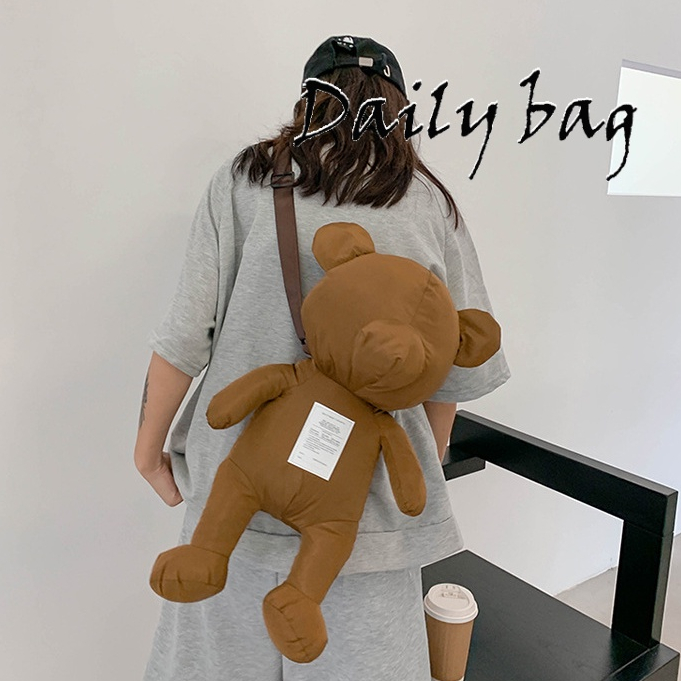 Daily Balo Nữ túi nữ đeo chéo Đáng Yêu Búp bê hoạt hình 2023 NEW L21T0I6