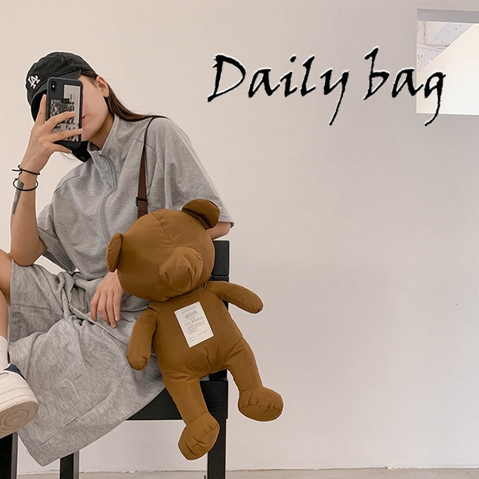 Daily Balo Nữ túi nữ đeo chéo Đáng Yêu Búp bê hoạt hình 2023 NEW L21T0I6