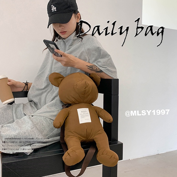Daily Balo Nữ túi nữ đeo chéo Đáng Yêu Búp bê hoạt hình 2023 NEW L21T0I6