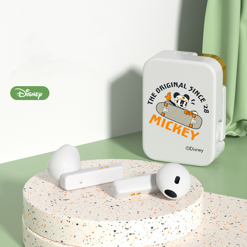 Tai Nghe Không Dây Disney J30 Bluetooth 5.3 Âm Thanh Chất Lượng Âm Thanh Siêu Trầm Hình Chuột Mickey Minnie